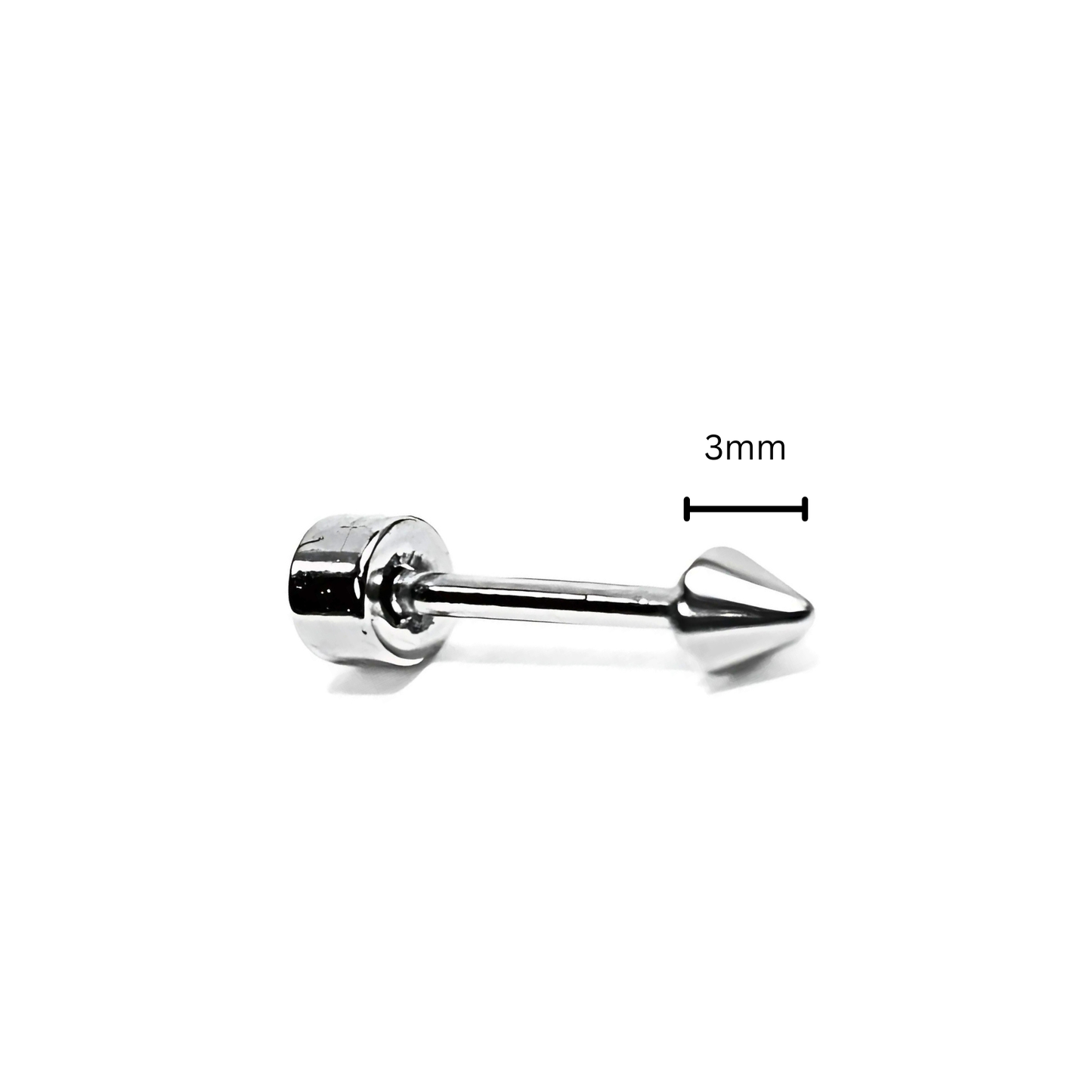 Tiny spike studs - Silver