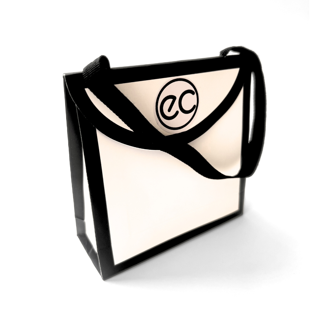 Gift bag - Black and white