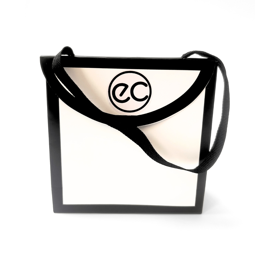 Gift bag - Black and white