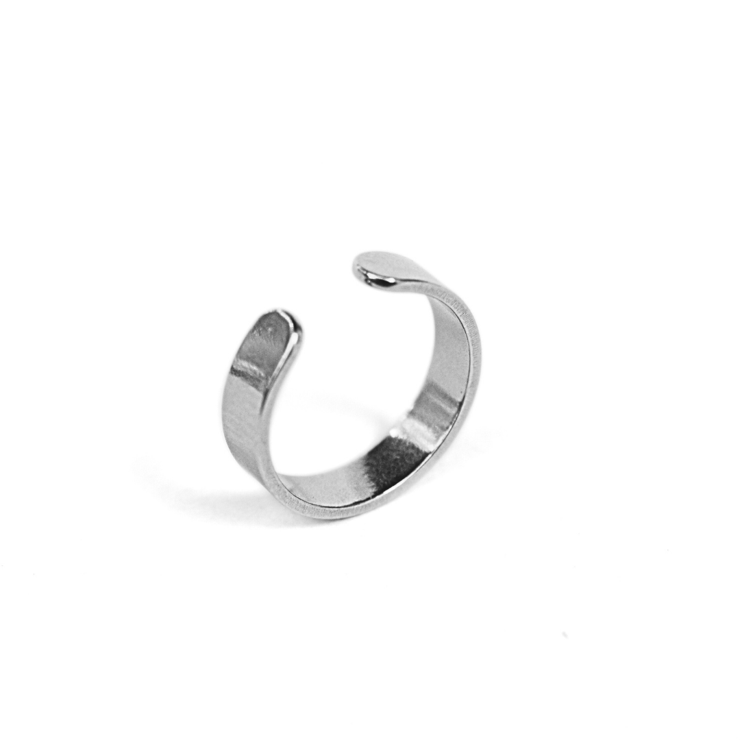 3mm Ear cuff - Silver