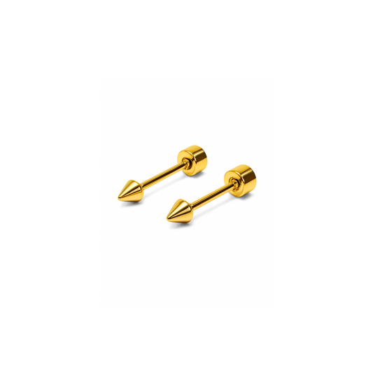 Tiny spike studs - Gold