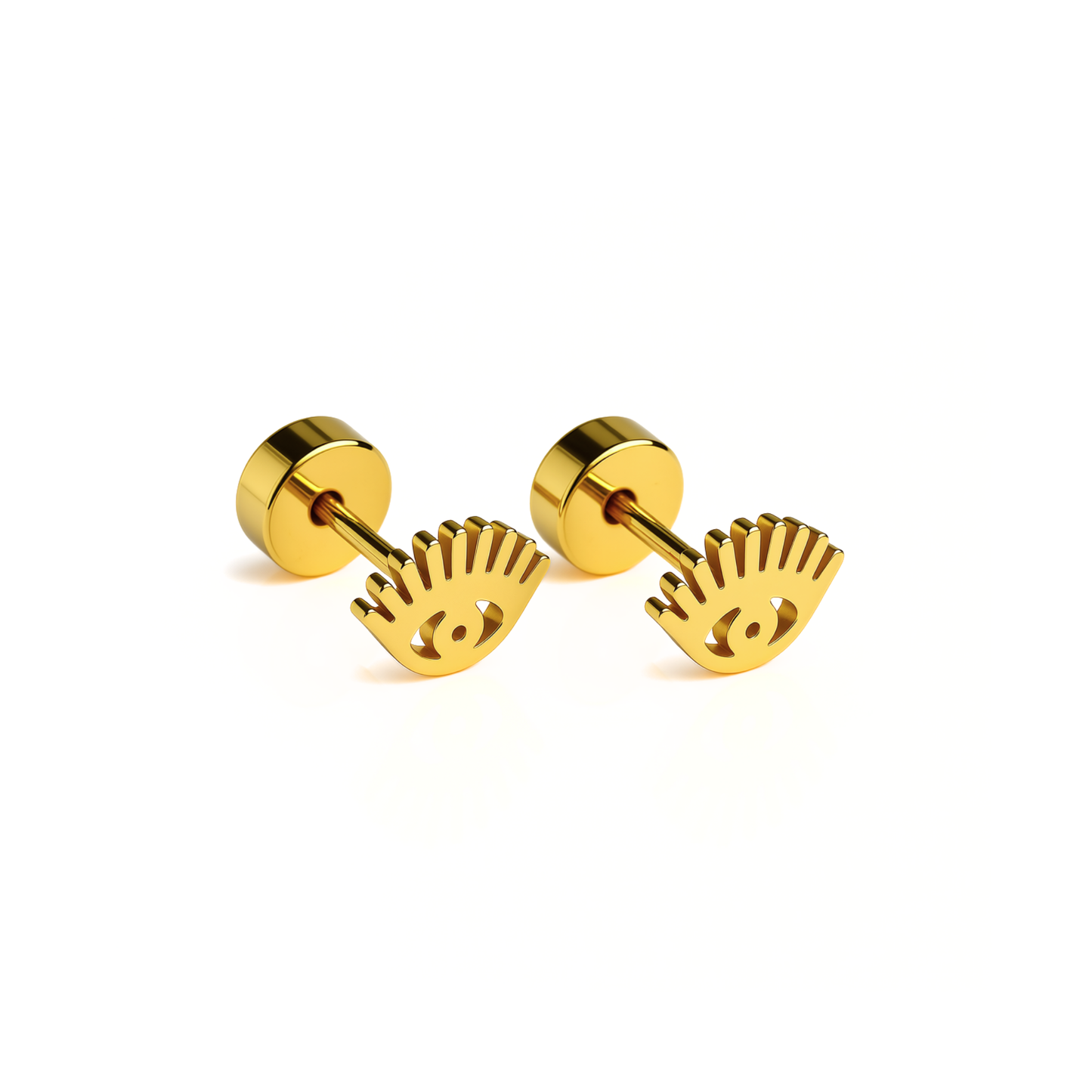 Pretty eyes studs - Gold