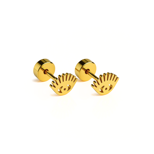 Pretty eyes studs - Gold
