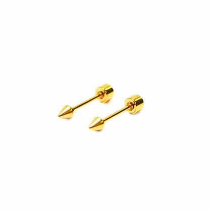 Tiny spike studs - Gold