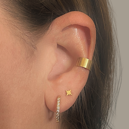 Chunky ear cuff - Gold