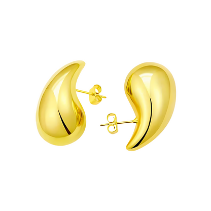 Tear drop studs - Gold