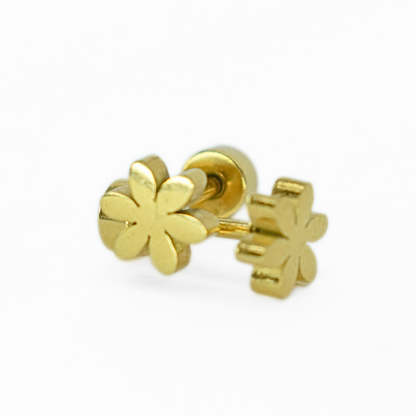 Daisy studs - Gold - TheEarringCollective