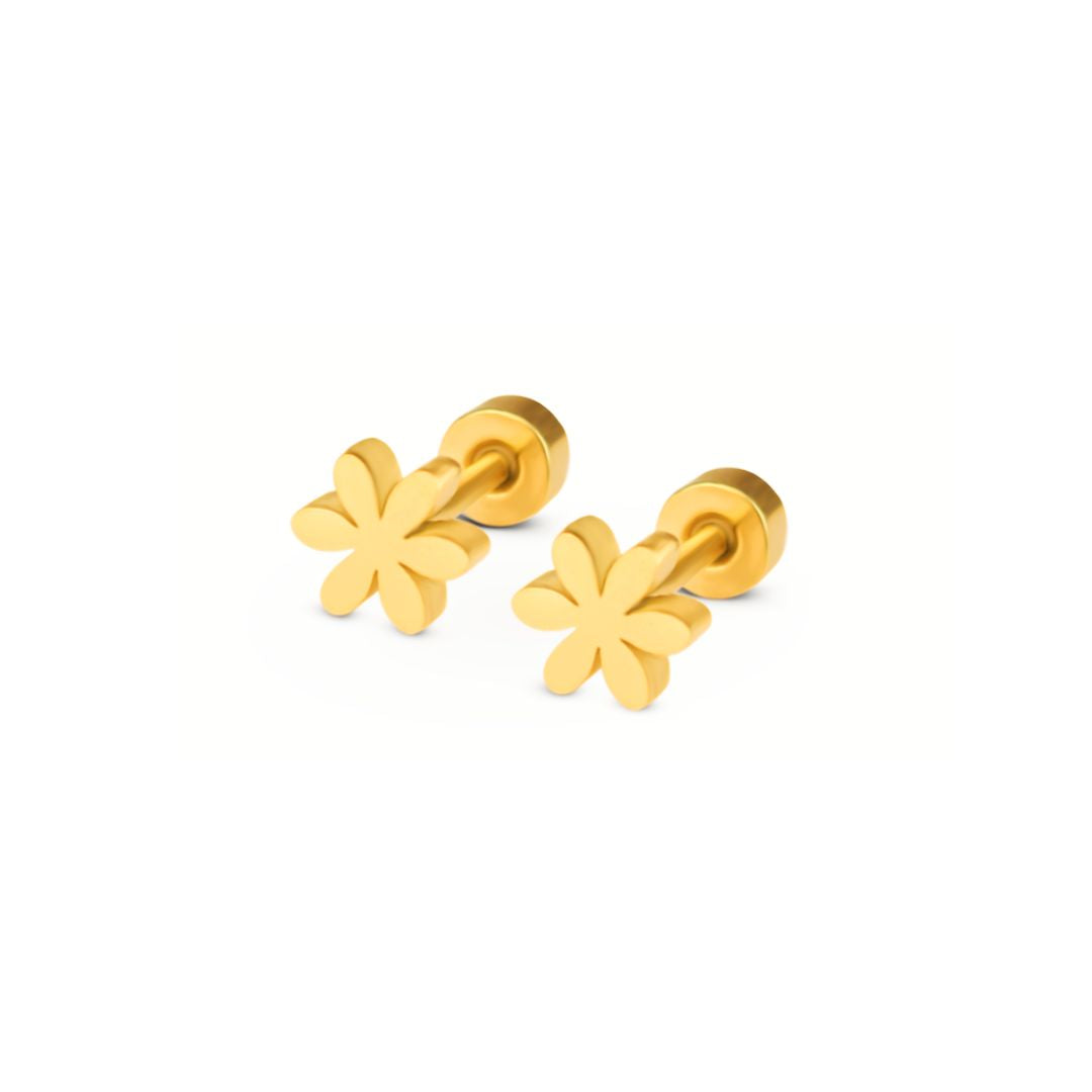 Daisy studs - Gold