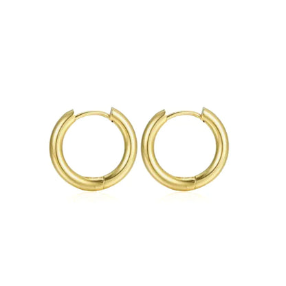 FREE 12mm Classic hoops - Gold / Silver