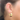 Patterned ear cuff - Gold