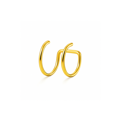 2 bar cuffs - Gold