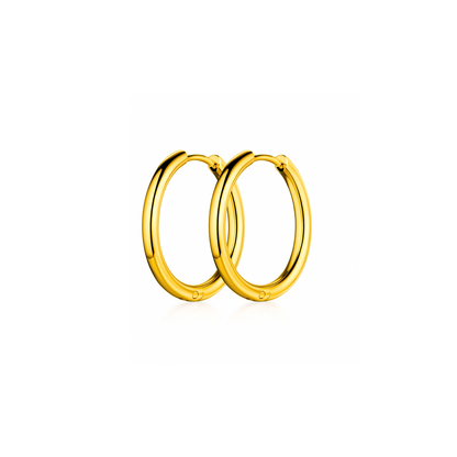 16mm Classic hoops - Gold