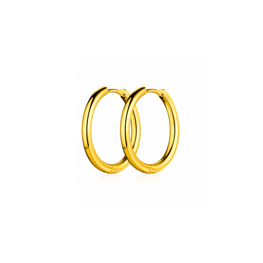 16mm Classic hoops - Gold