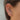 8mm thin hinged hoops - Gold