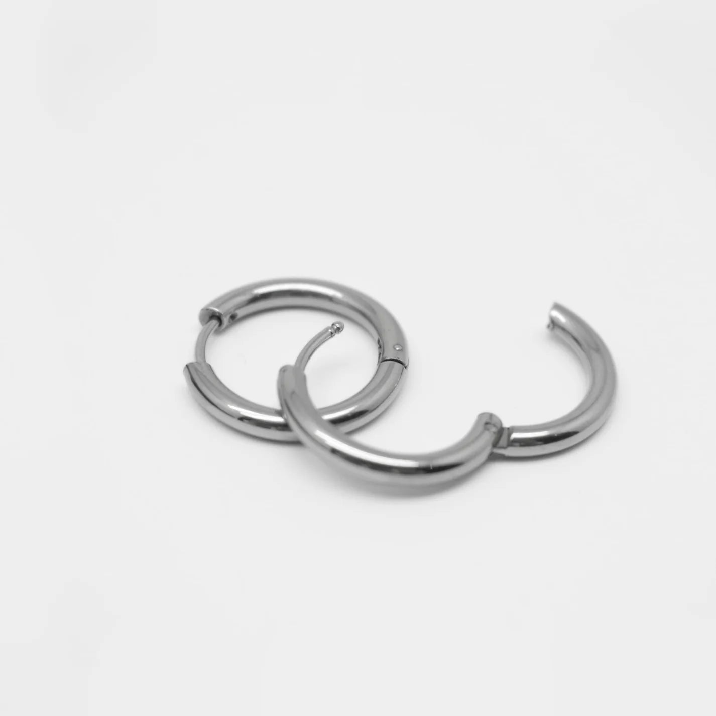 FREE 12mm Classic hoops - Gold / Silver